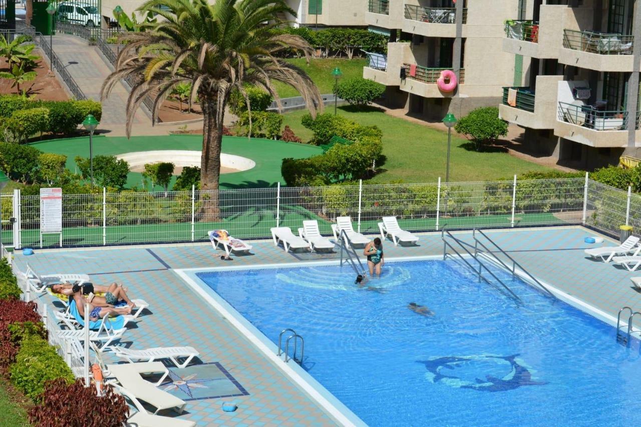 Family Beach Apartment Playa de las Americas  Luaran gambar